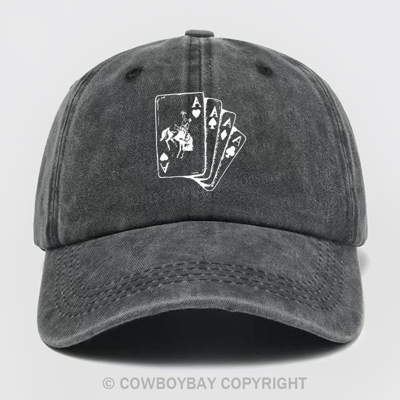 Ace Cowboy Punchy Wash Hat