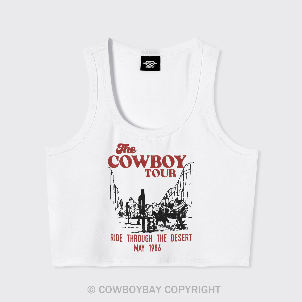Cowgirl Country Concert Tank Top