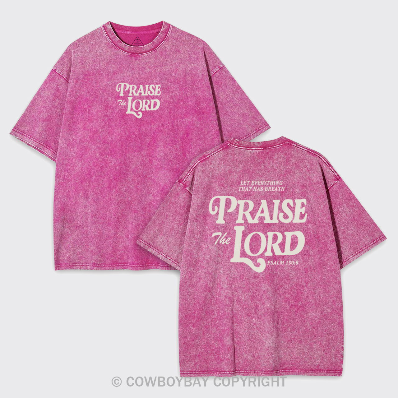 Praise The Lord Garment-dye Tees