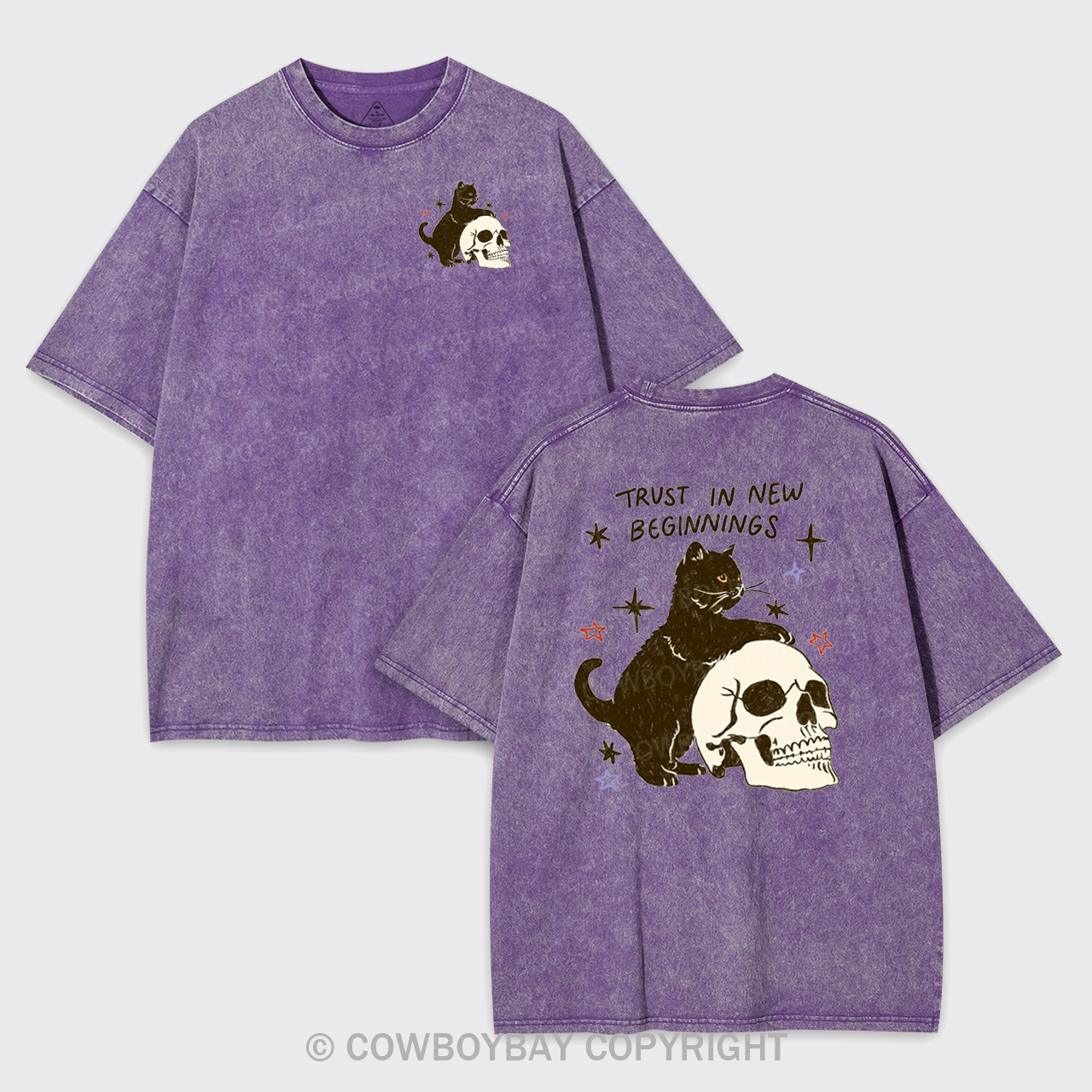 Trust In New Beginnings Garment-dye Tees