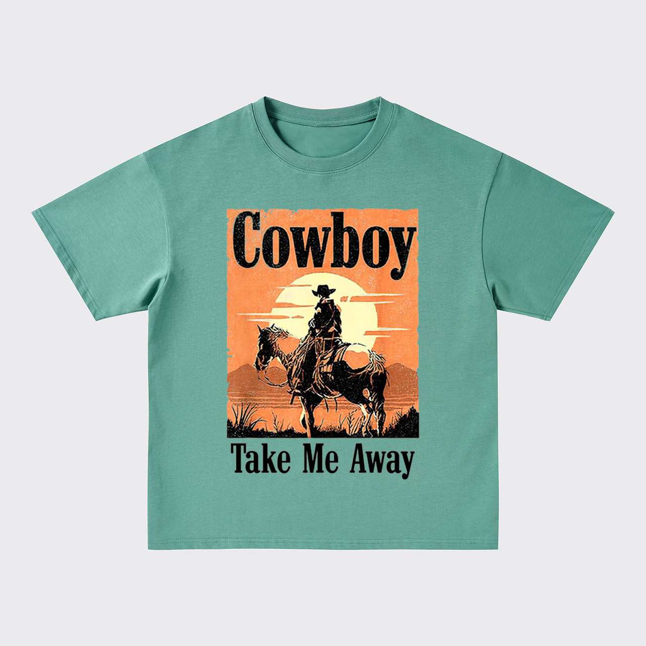 Cowboy Take Me Away Oversize T-Shirts