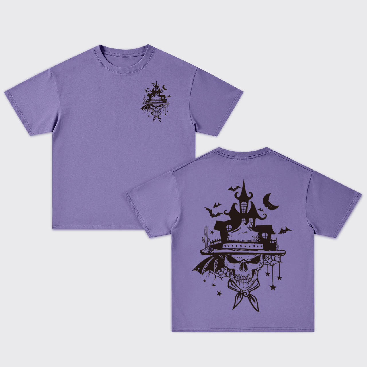 Cowboy Skull Magic Oversize T-Shirts