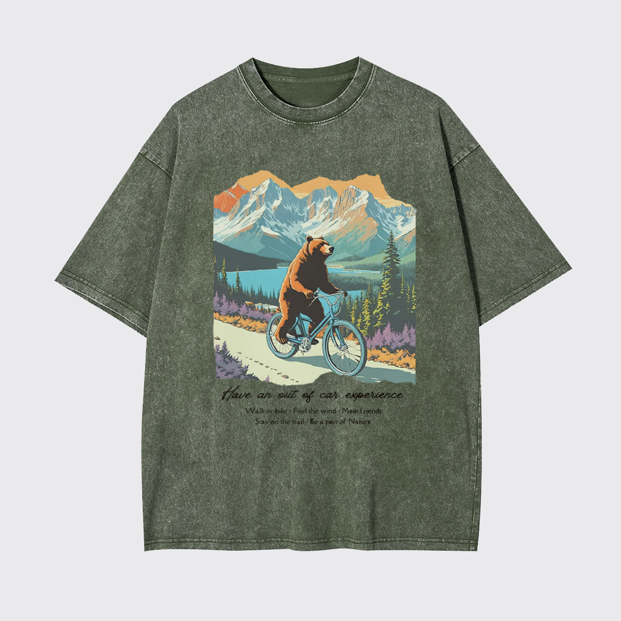 Have An Out Of Car Experience Garment-dye Tees