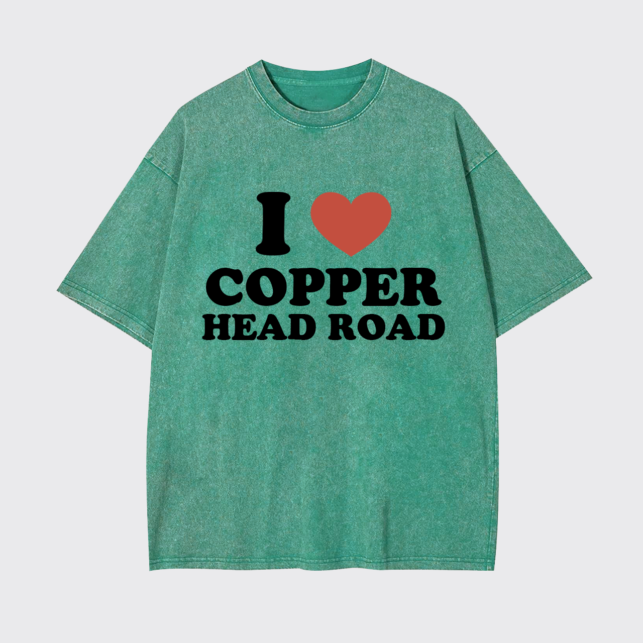 I Love CopperHead Garment-dye Tees