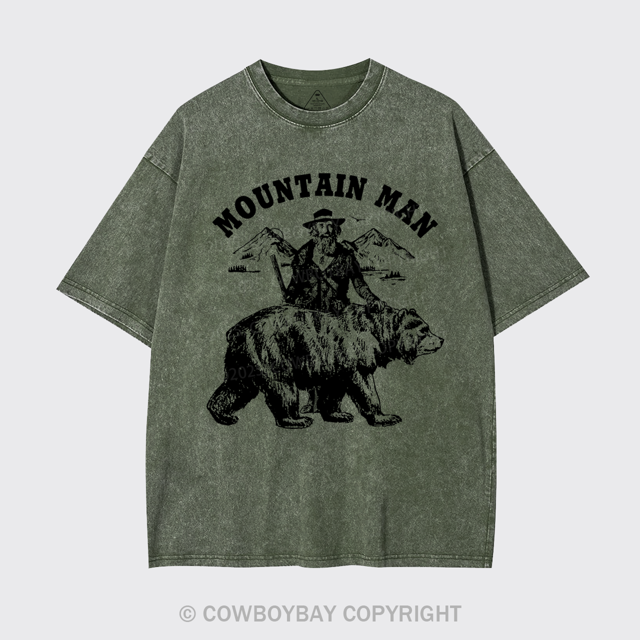 Mountain Man Garment-dye Tees