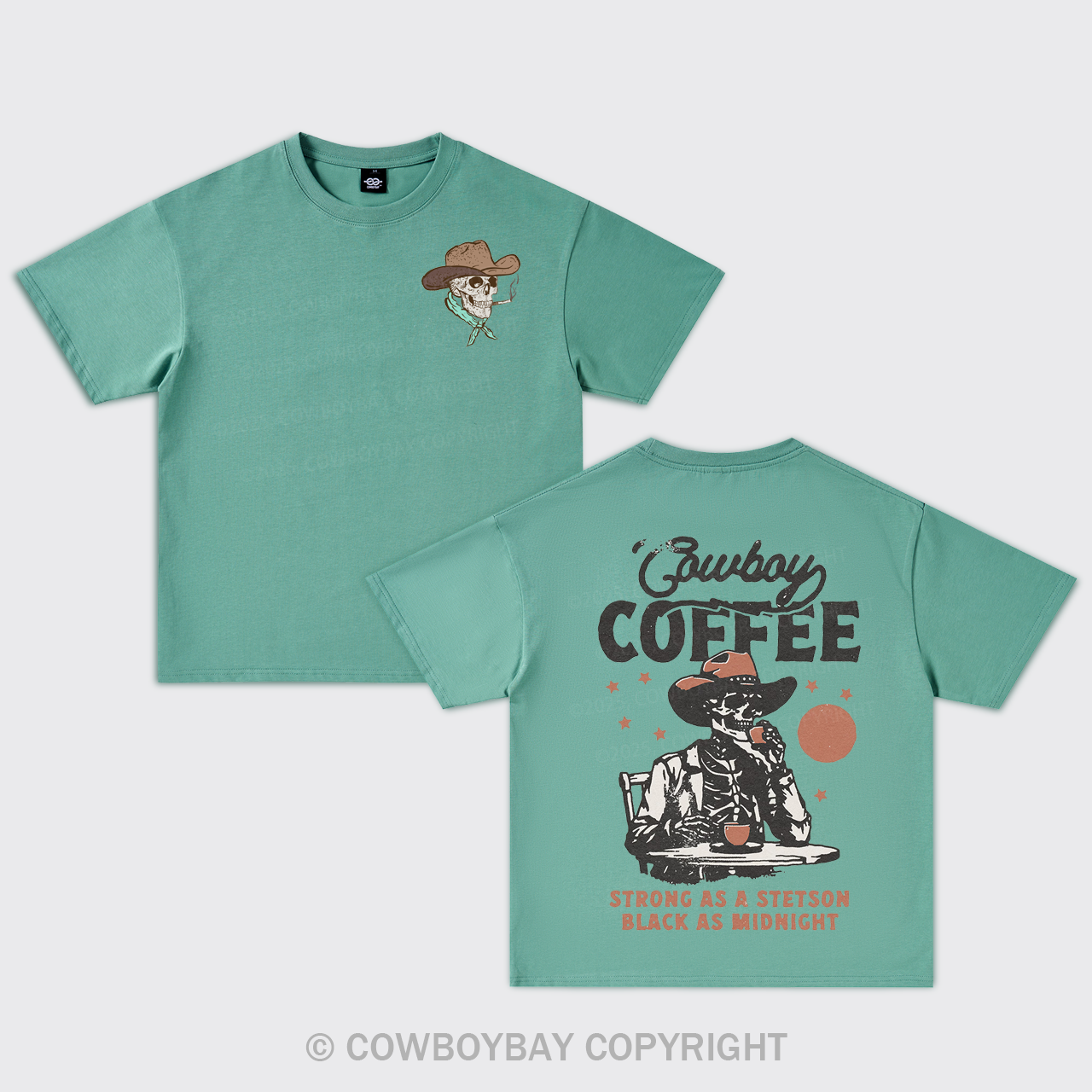 Cowboy Coffee Oversize T-Shirts