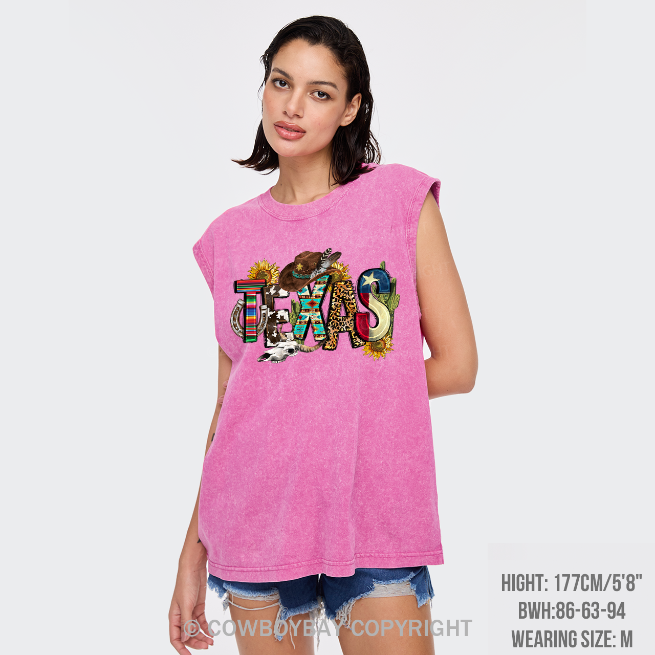 Cowboys From Texas Washed Tanks