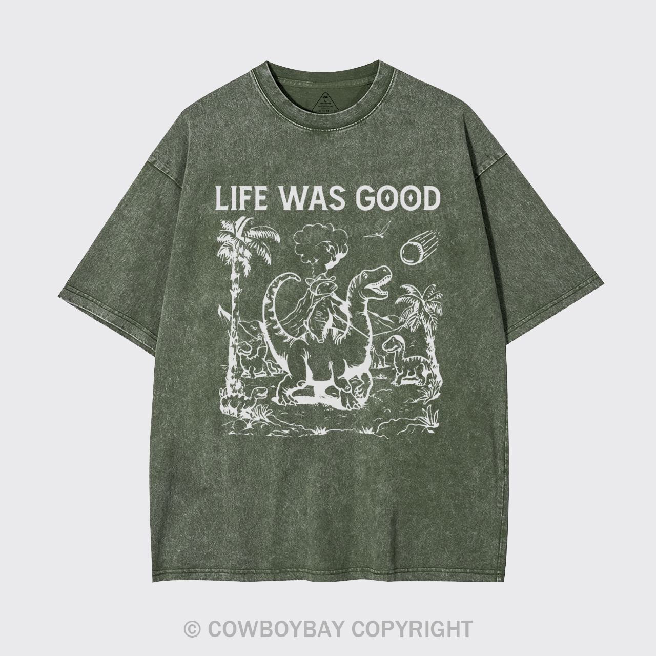 Life Was Good Garment-dye Tees
