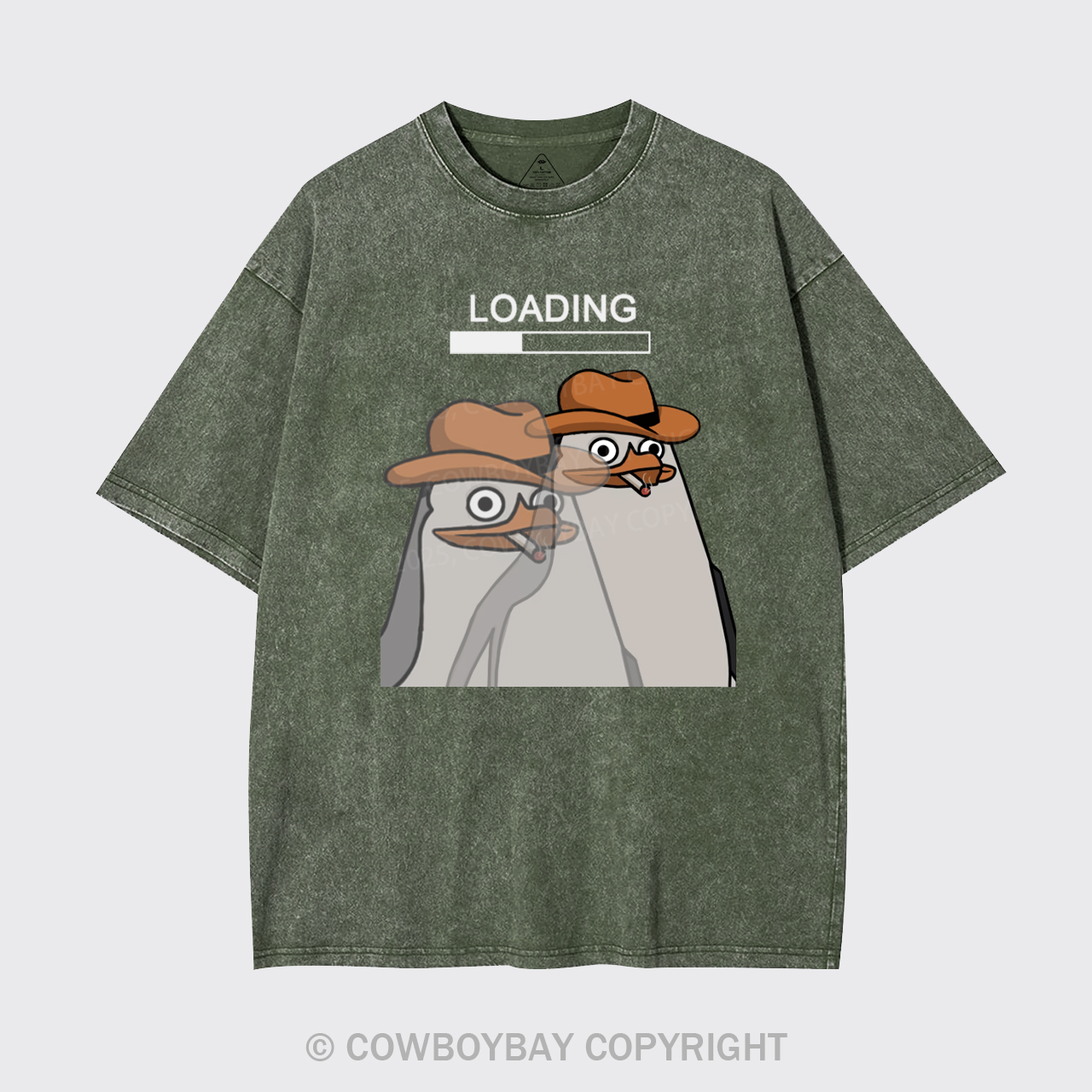 Loading Penguin Garment-dye Tees