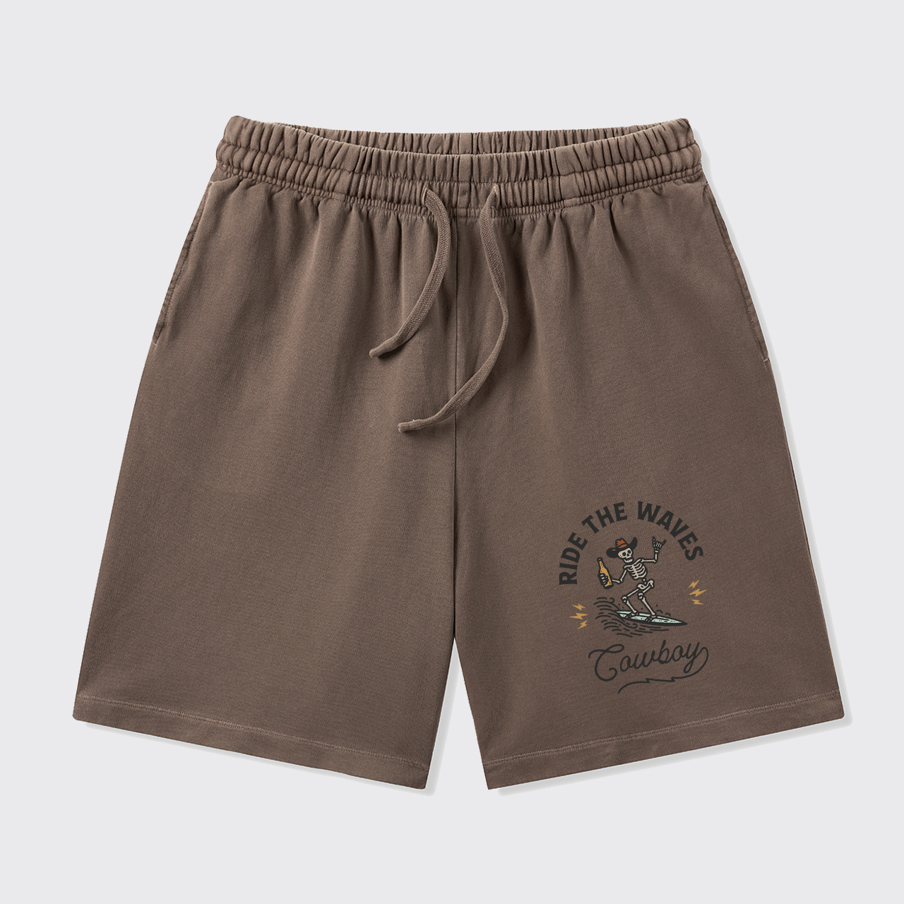 Surfing Cowboy Skeleton_Cowboybay Classic Shorts