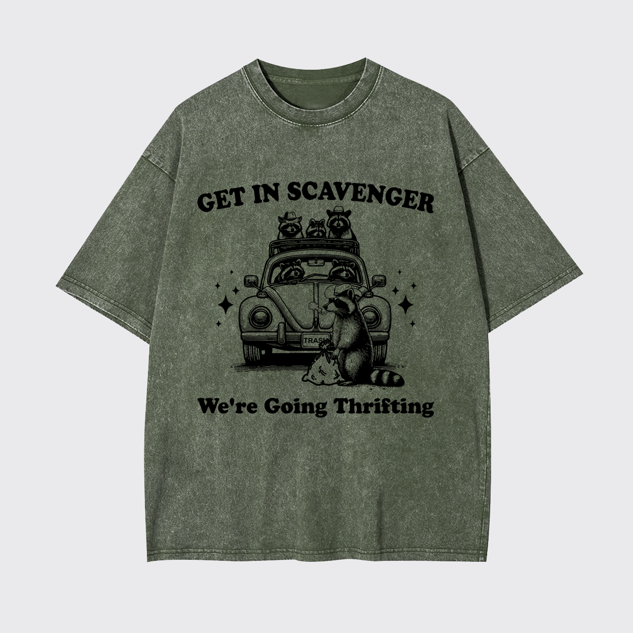 Get In Scavenger We're Going Thrifting Garment-dye Tees