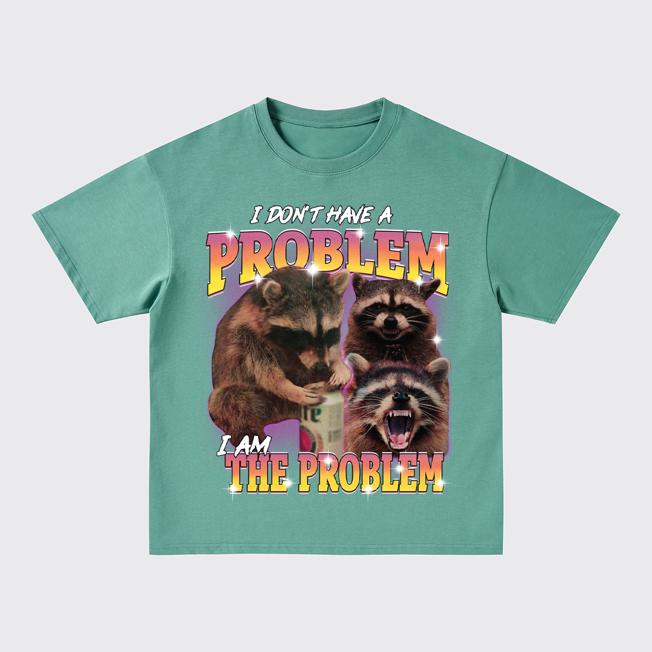 I Don't Have The Problem,I Am The Problem Oversize T-Shirts