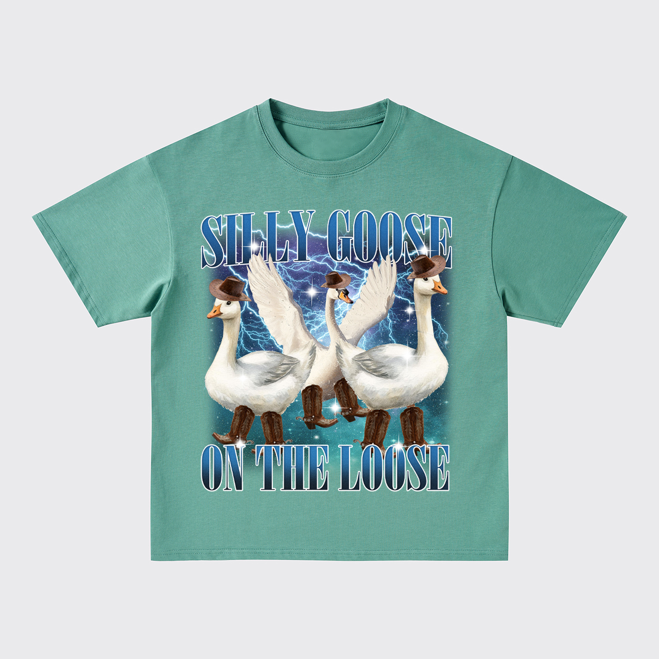 Silly Goose On The Loose Oversize T-Shirts