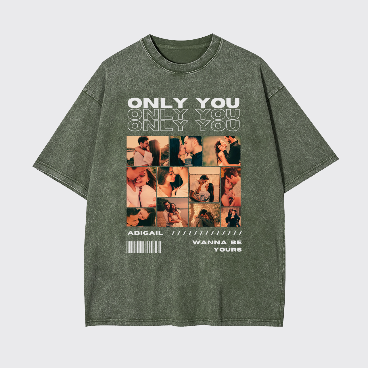 Custom Your Own Design Garment-dye Tees