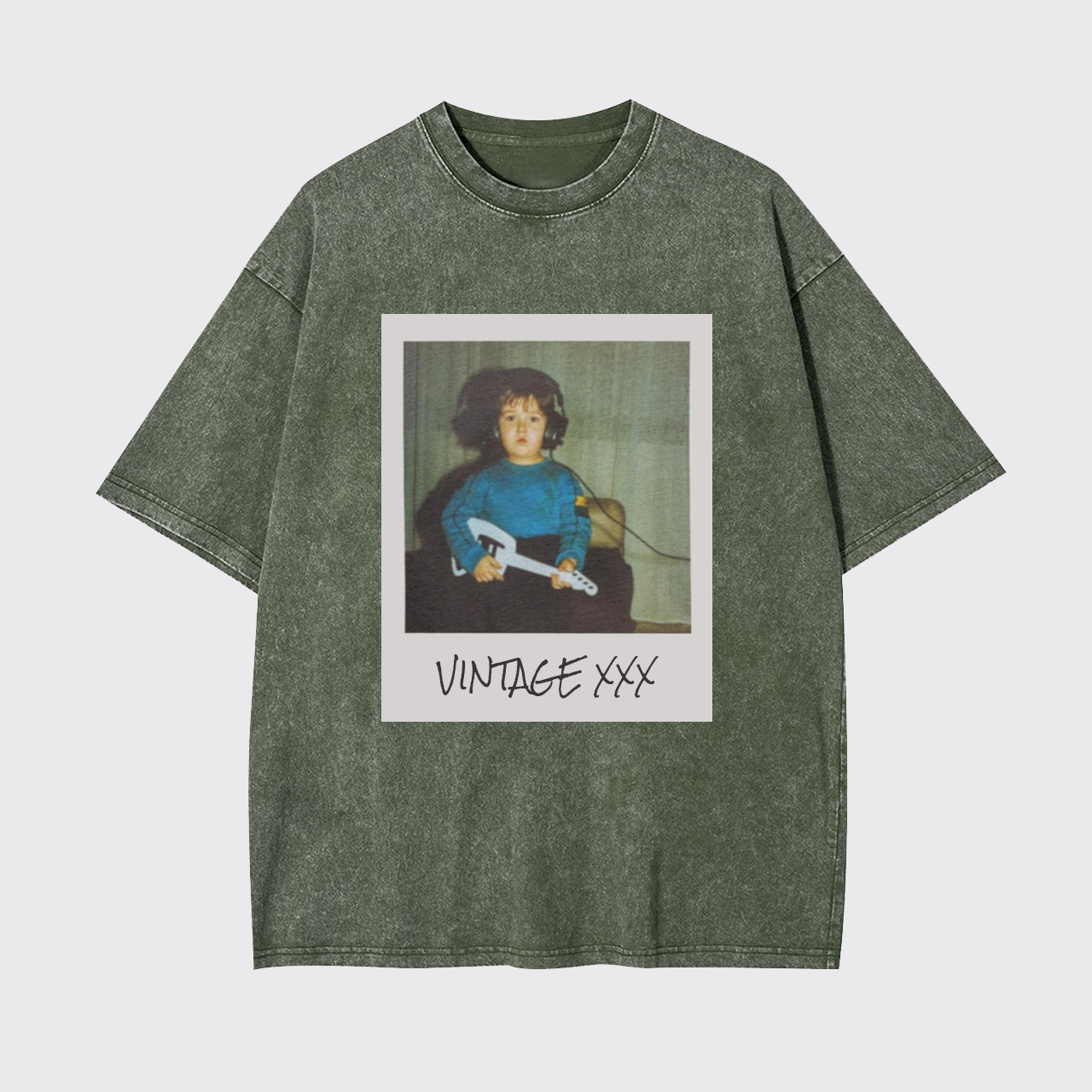 Custom Vintage Photo Garment-dye Tees