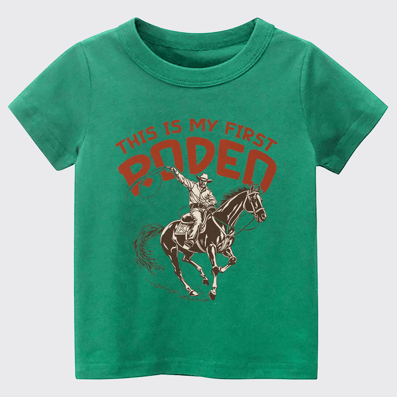 This Is My First Rodeo Kids T-shirt