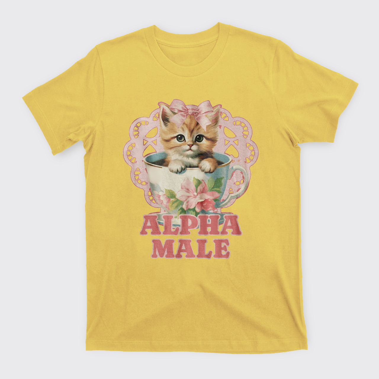 Alpha Male Funny Kitten T-Shirts