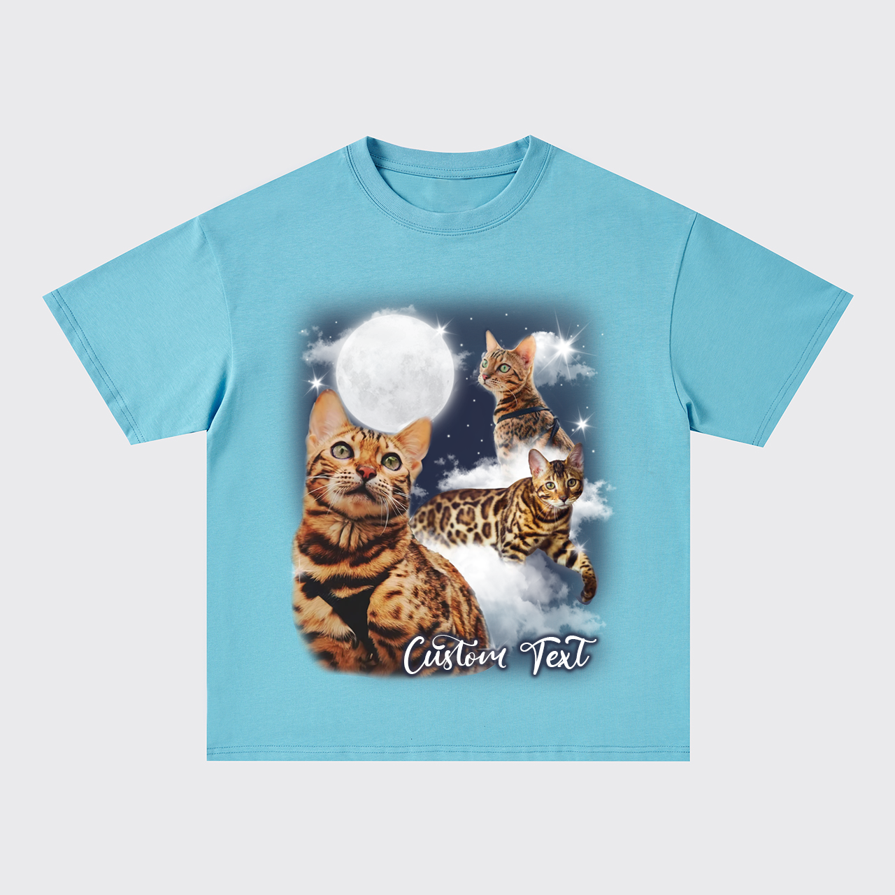 Custom Your Own Photo Oversize T-Shirts