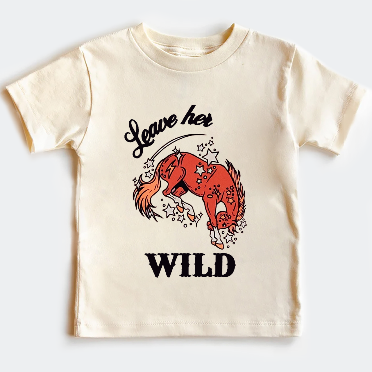 Leave Her Wild Kids T-shirt