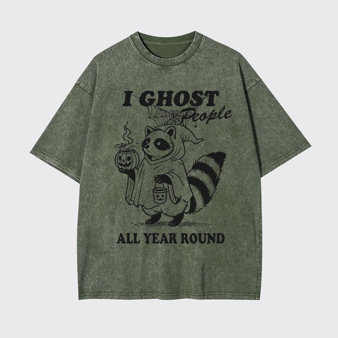 I Ghost People All Year Round Garment-dye Tees