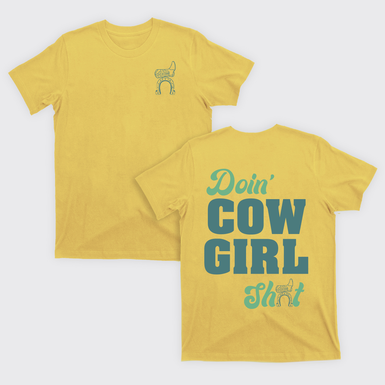 Doin' Cowgirl T-Shirts