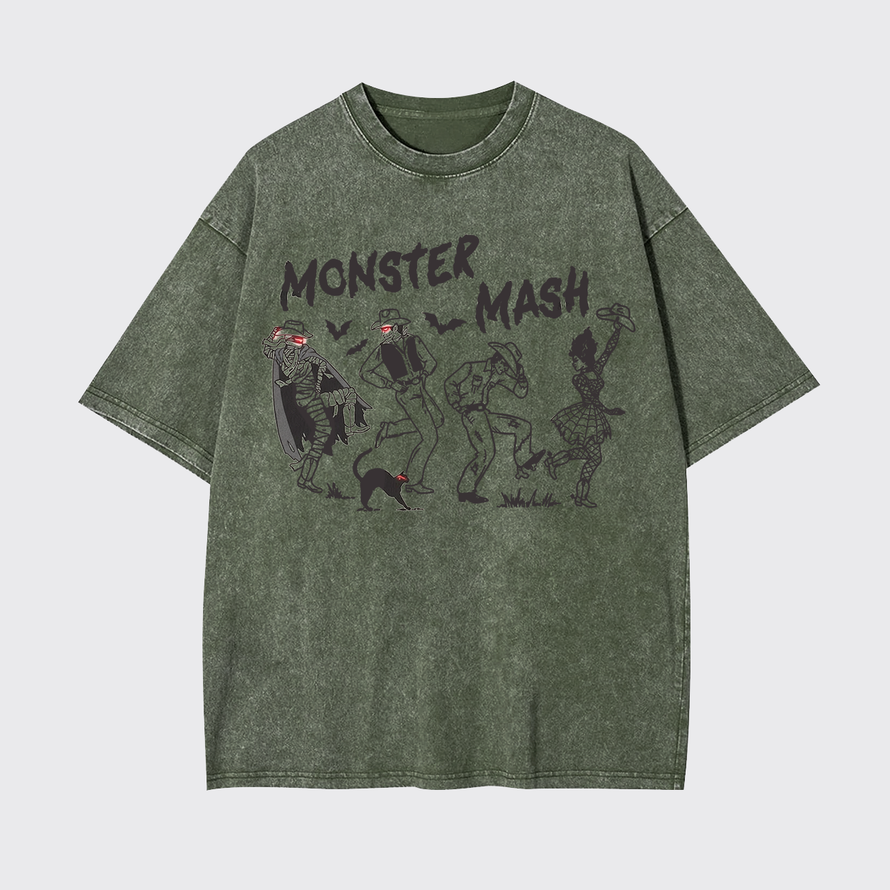 Halloween Troublemaker Garment-dye Tees