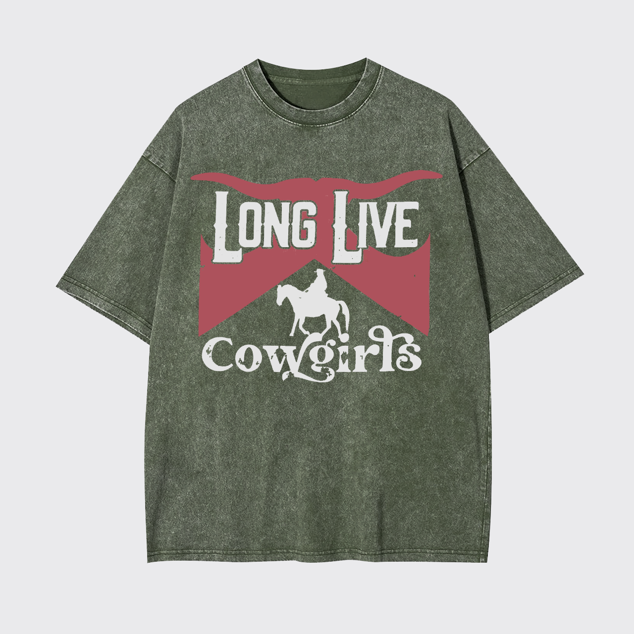 Long Live Cowgirls Garment-dye Tees
