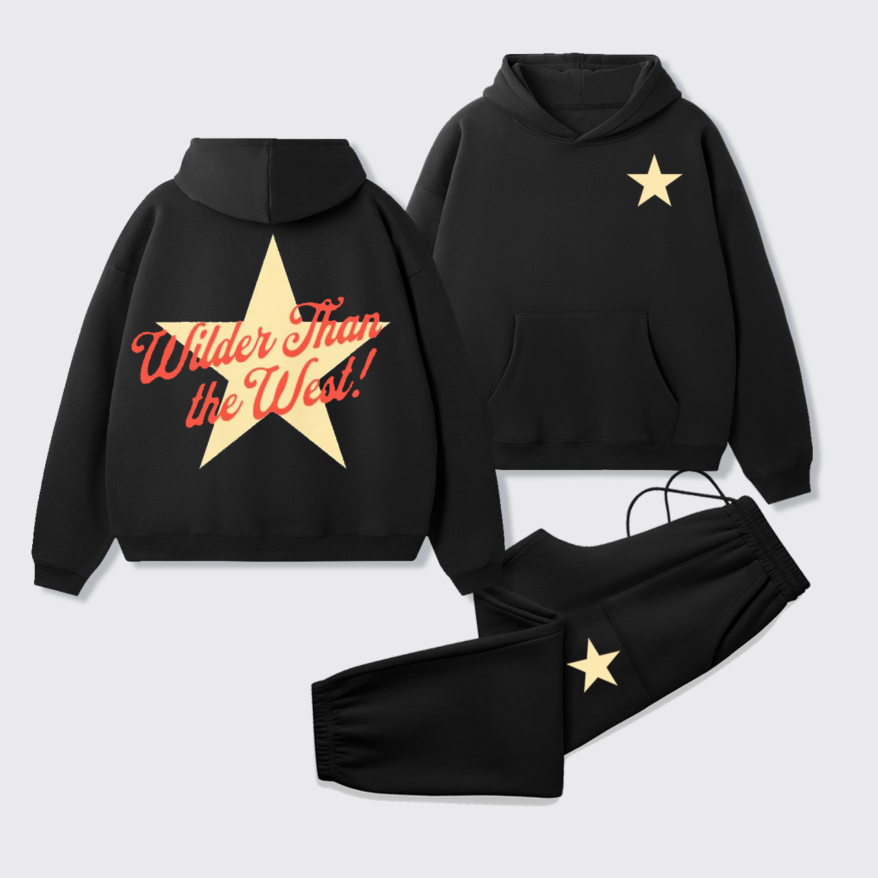 Wilder Than the West Hoodie Set