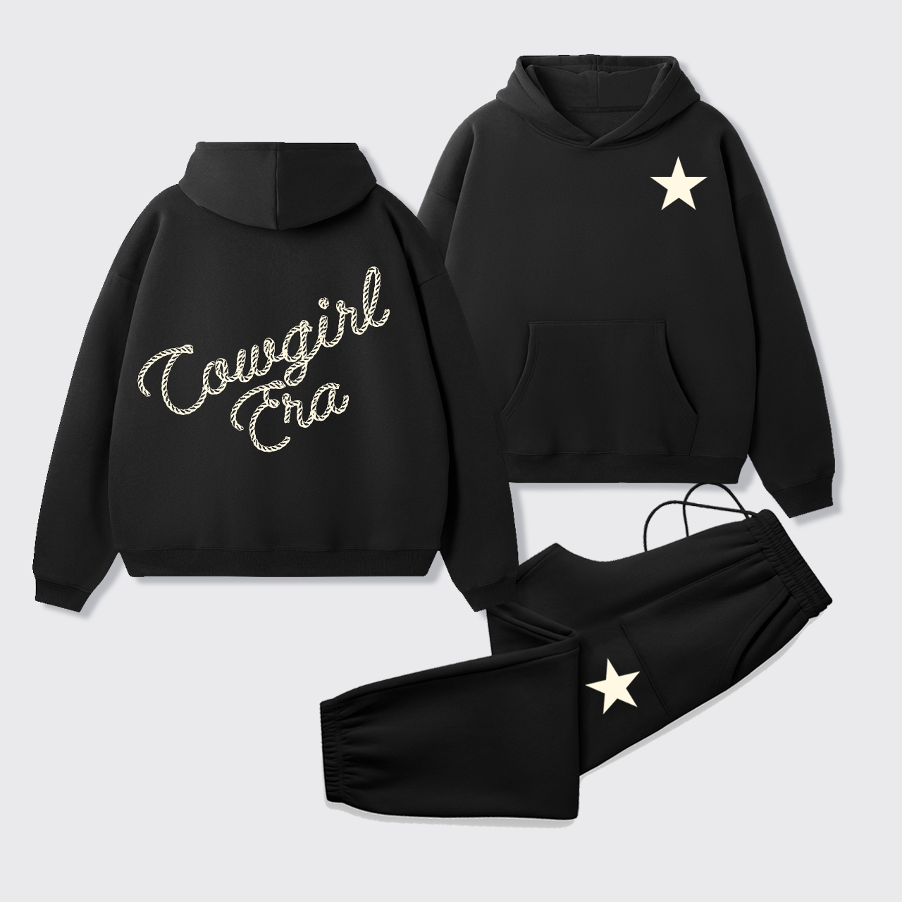 Cowgirl Era Hoodie Set