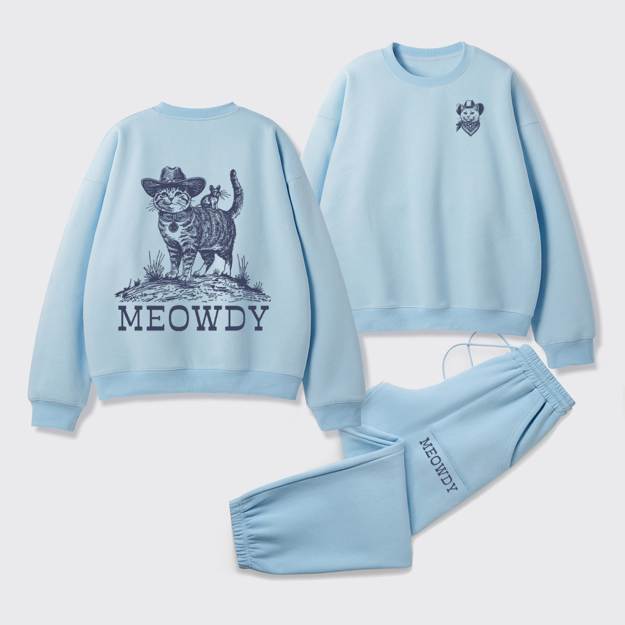 I'll Take Care Of You Fleece Sweatshirt Set