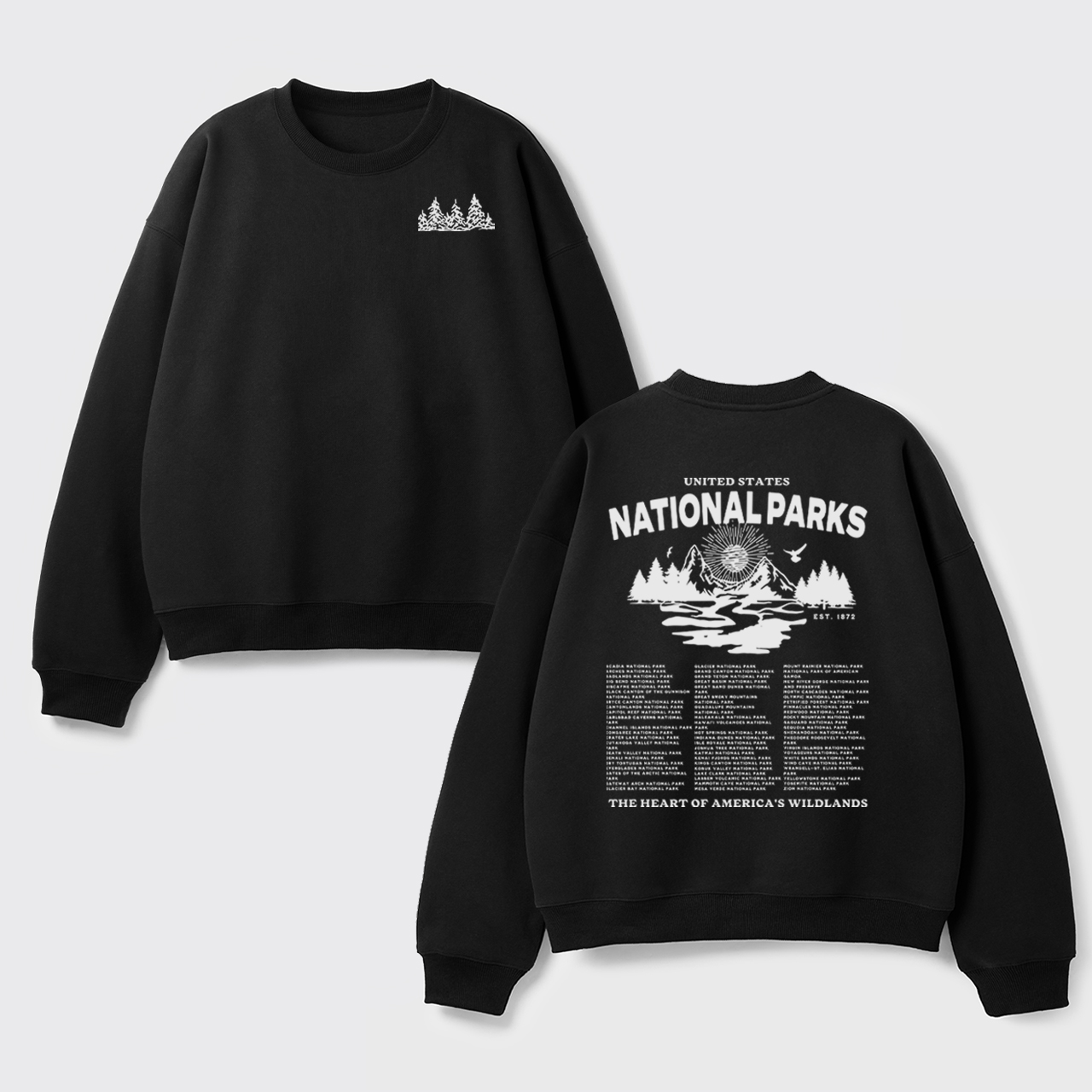 Protect Our National Parks Fleece Sweatshirt