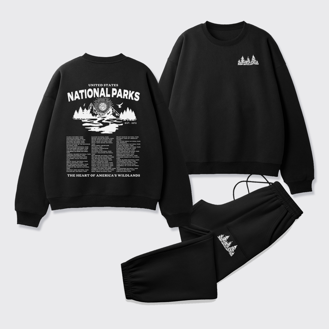 Protect Our National Parks Fleece Sweatshirt Set