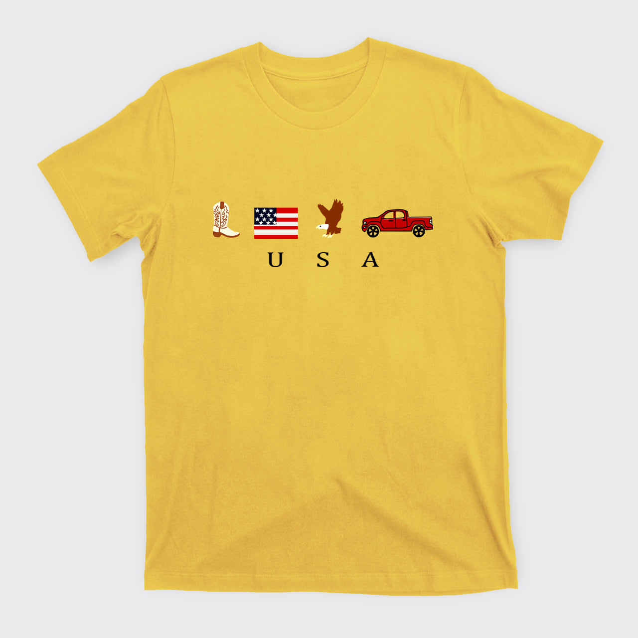 4th Of July-USA Icons T-Shirts