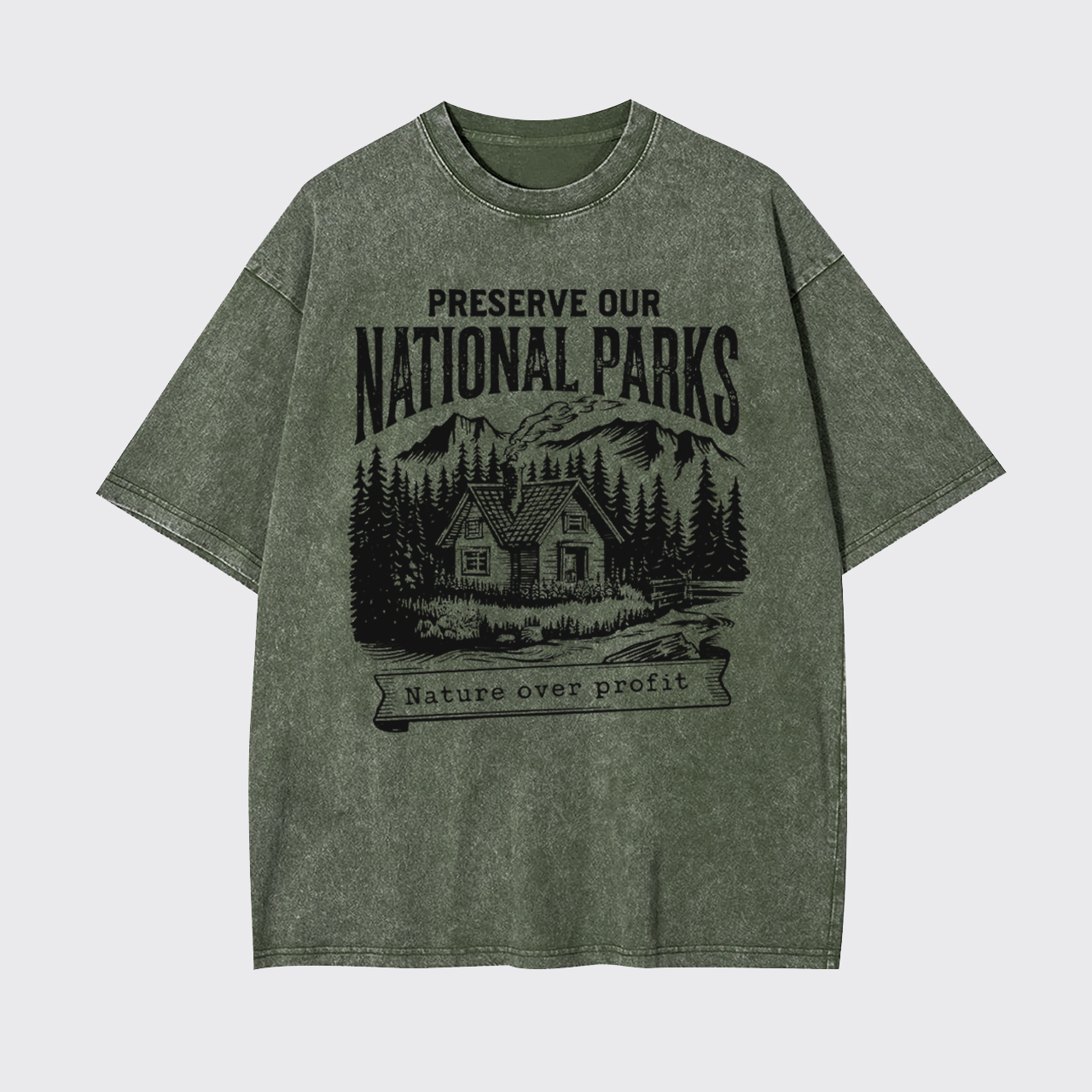 Vintage Protect Our National Parks Garment-dye Tees