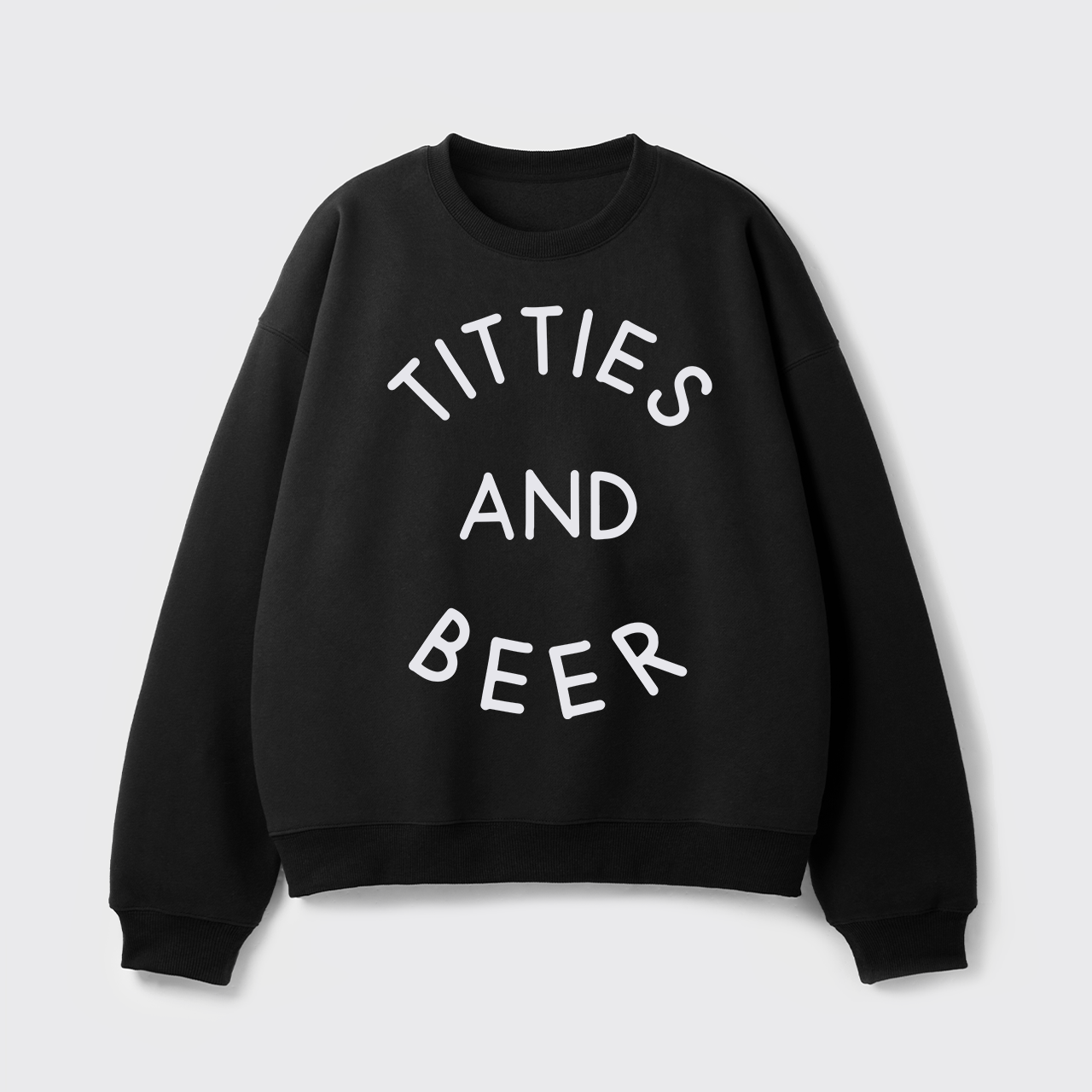 Country Music Titties And Beer Fleece Sweatshirt