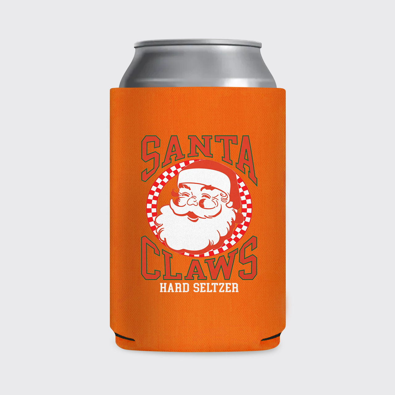 Santa Claws Christmas Koozie