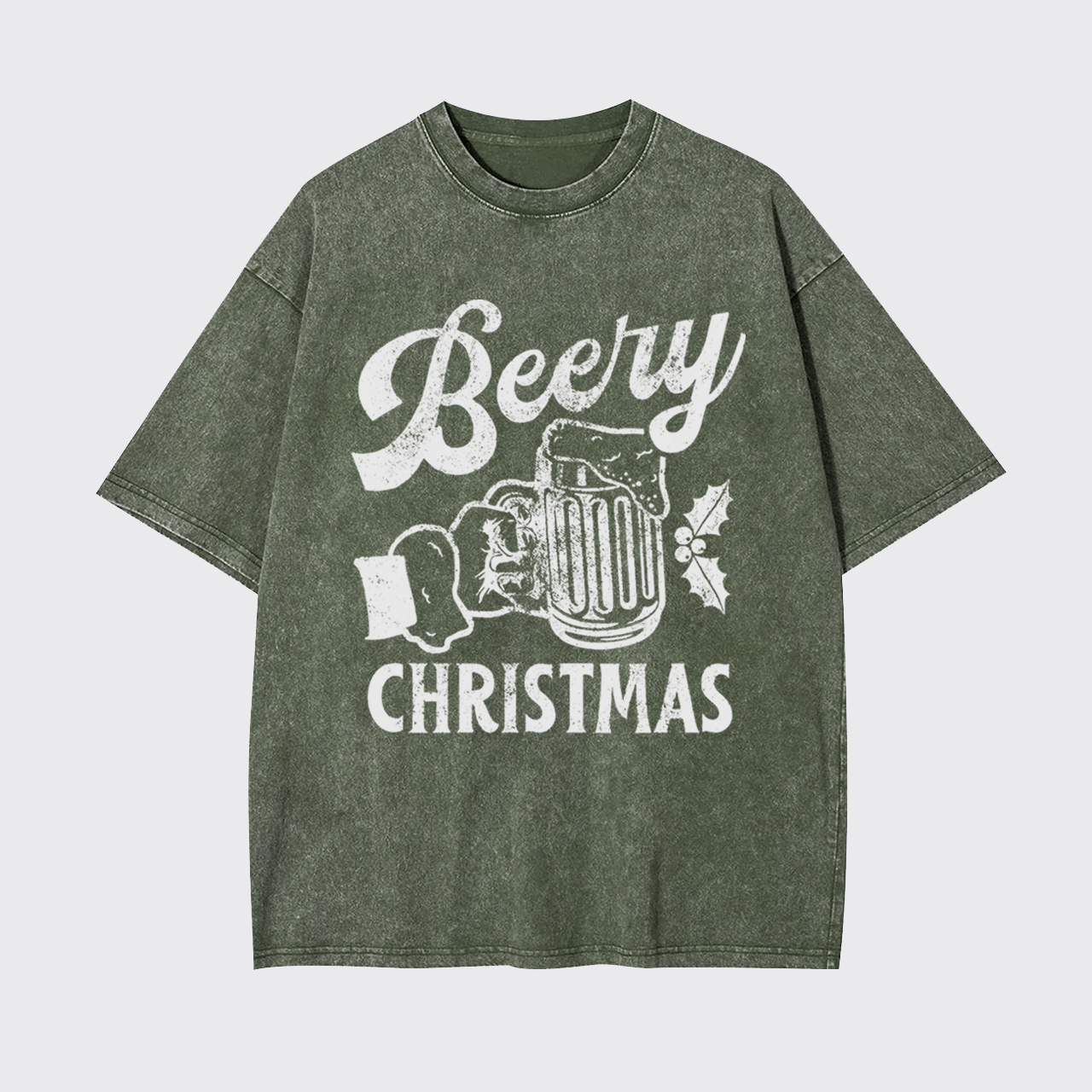 Beery Christmas Garment-dye Tees