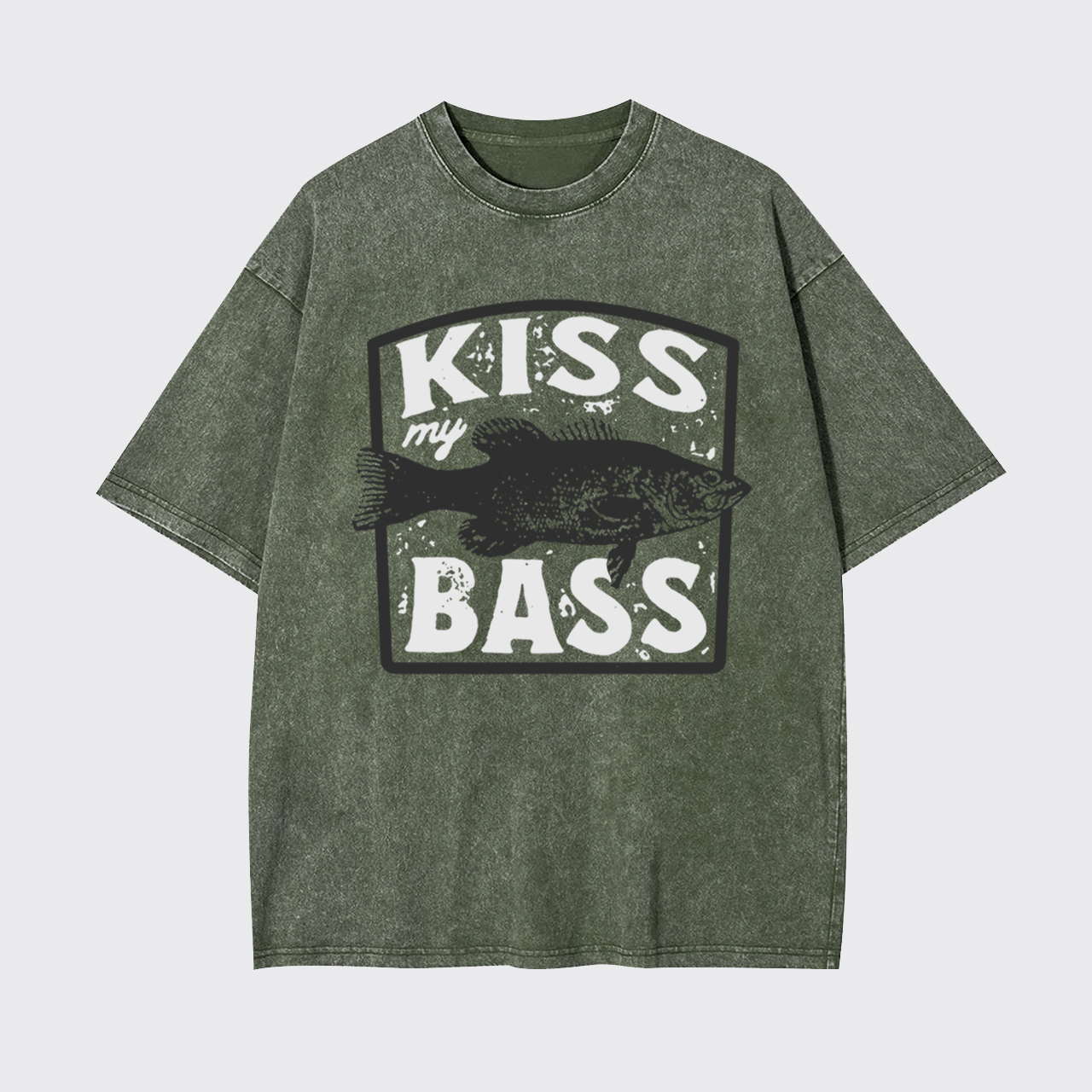 Kiss My Bass Garment-dye Tees