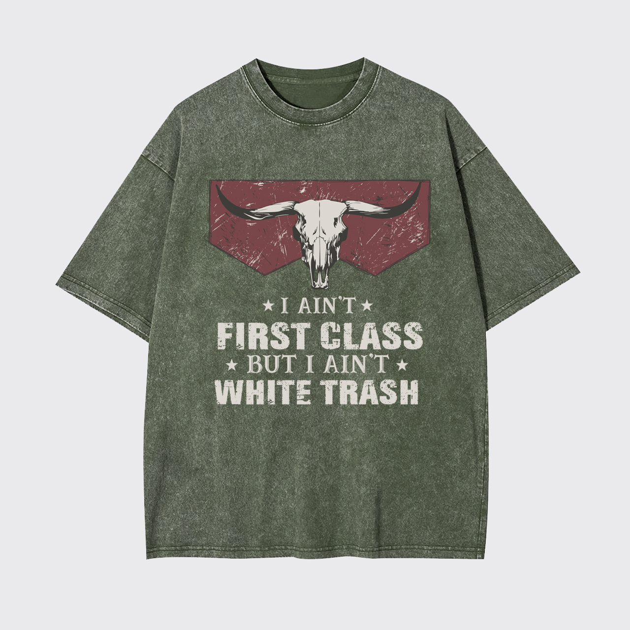 Ain't First Class Garment-dye Tees