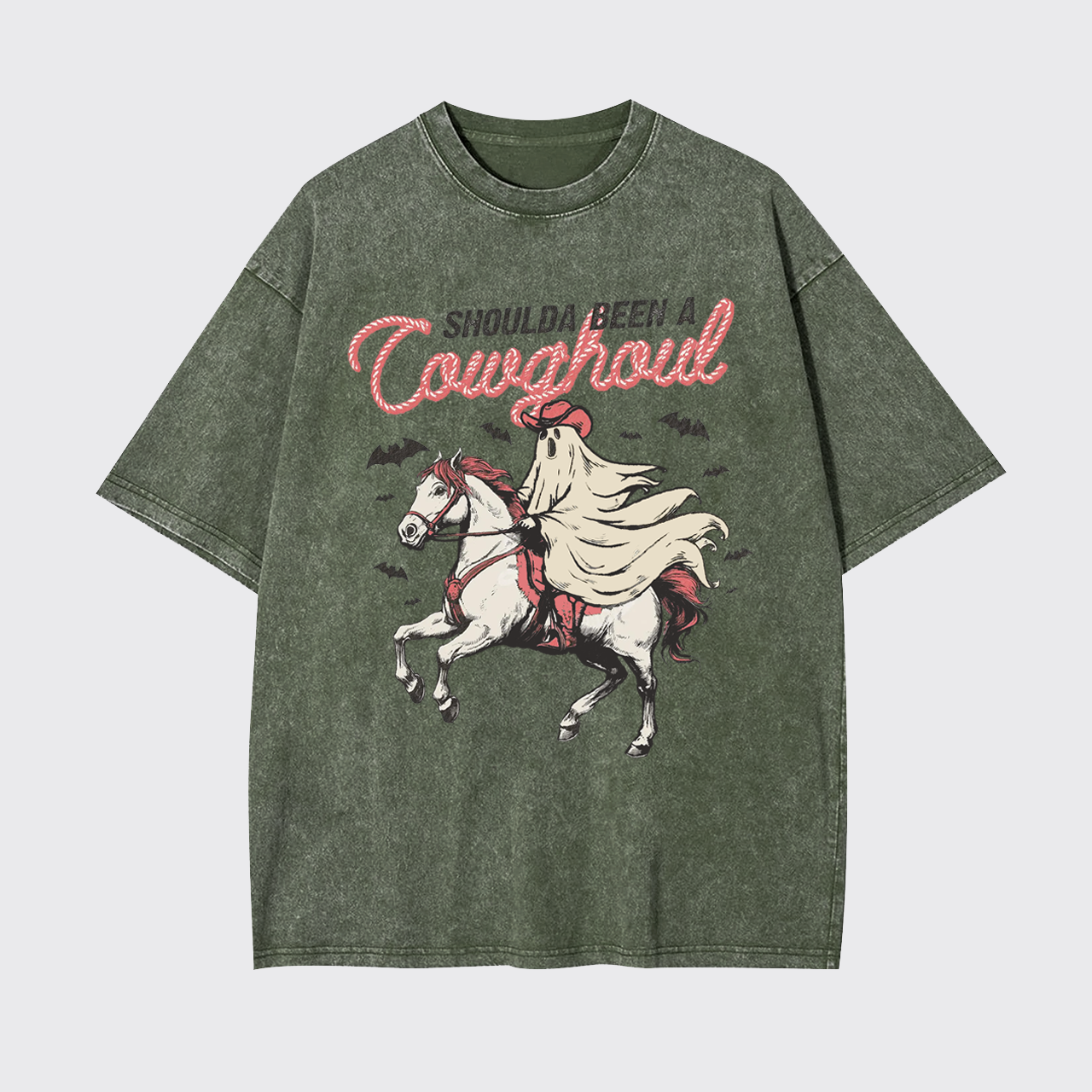 Shoulda Been a Cowghoul Garment-dye Tees