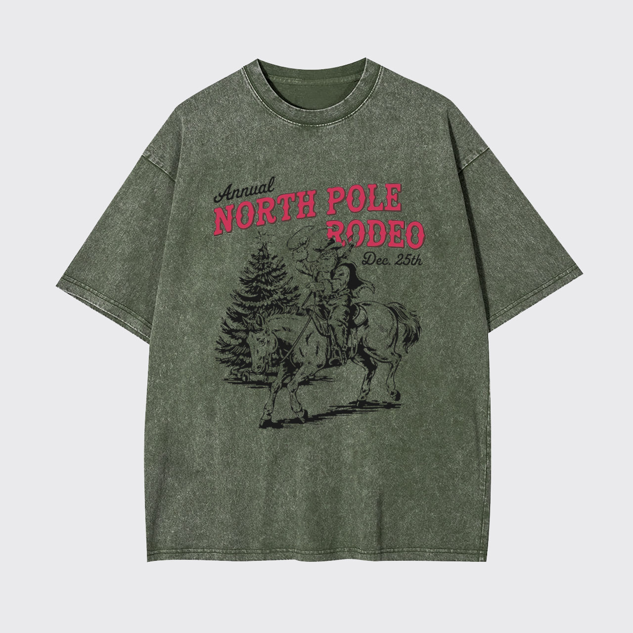 Annual North Pole Rodeo Garment-dye Tees
