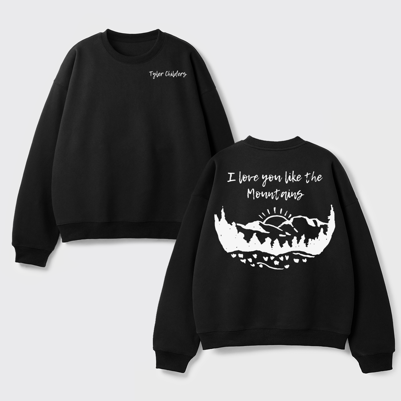 Fleece Tyler Childers Like The Mountains Sweatshirt