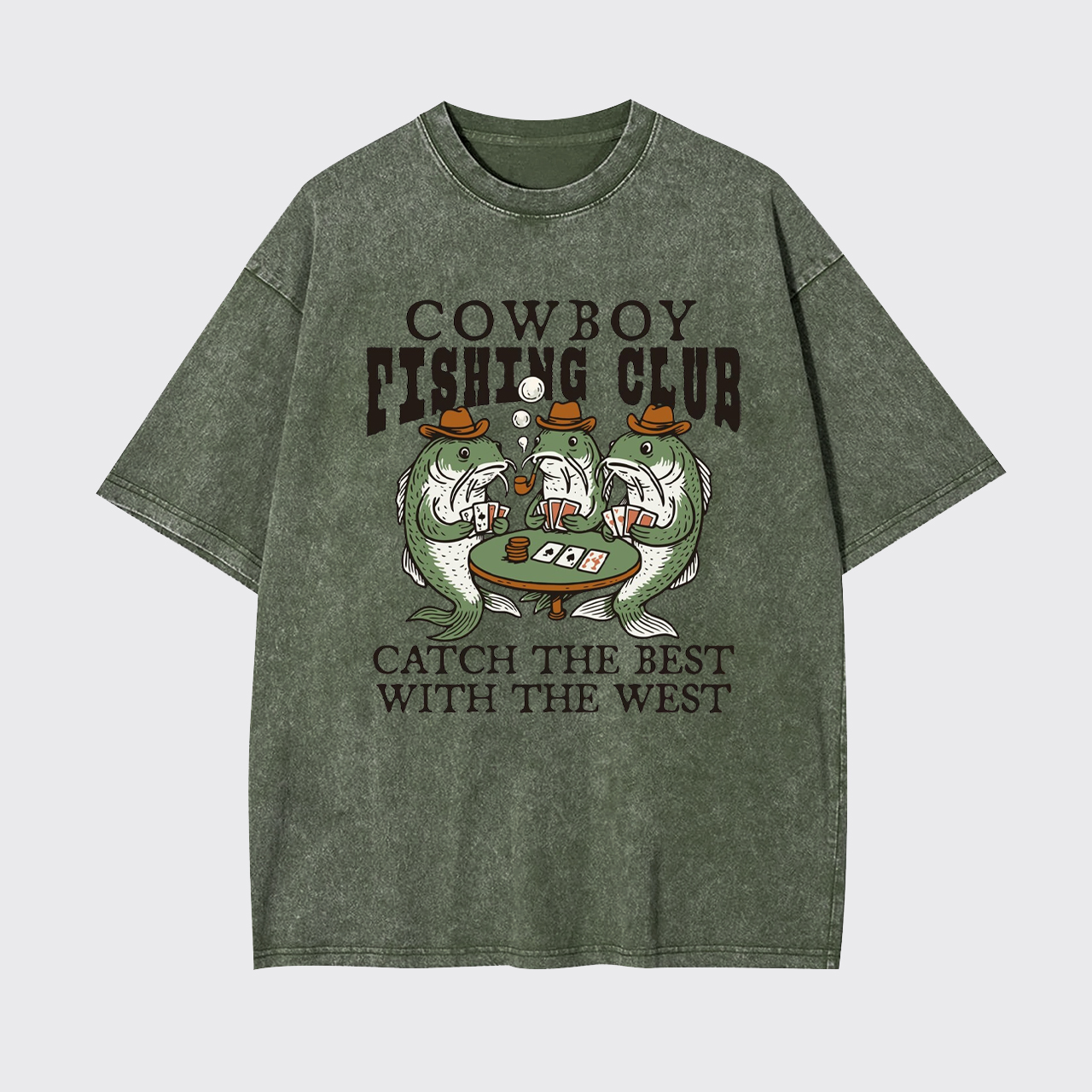 Cowboy Fishing Club Garment-dye Tees