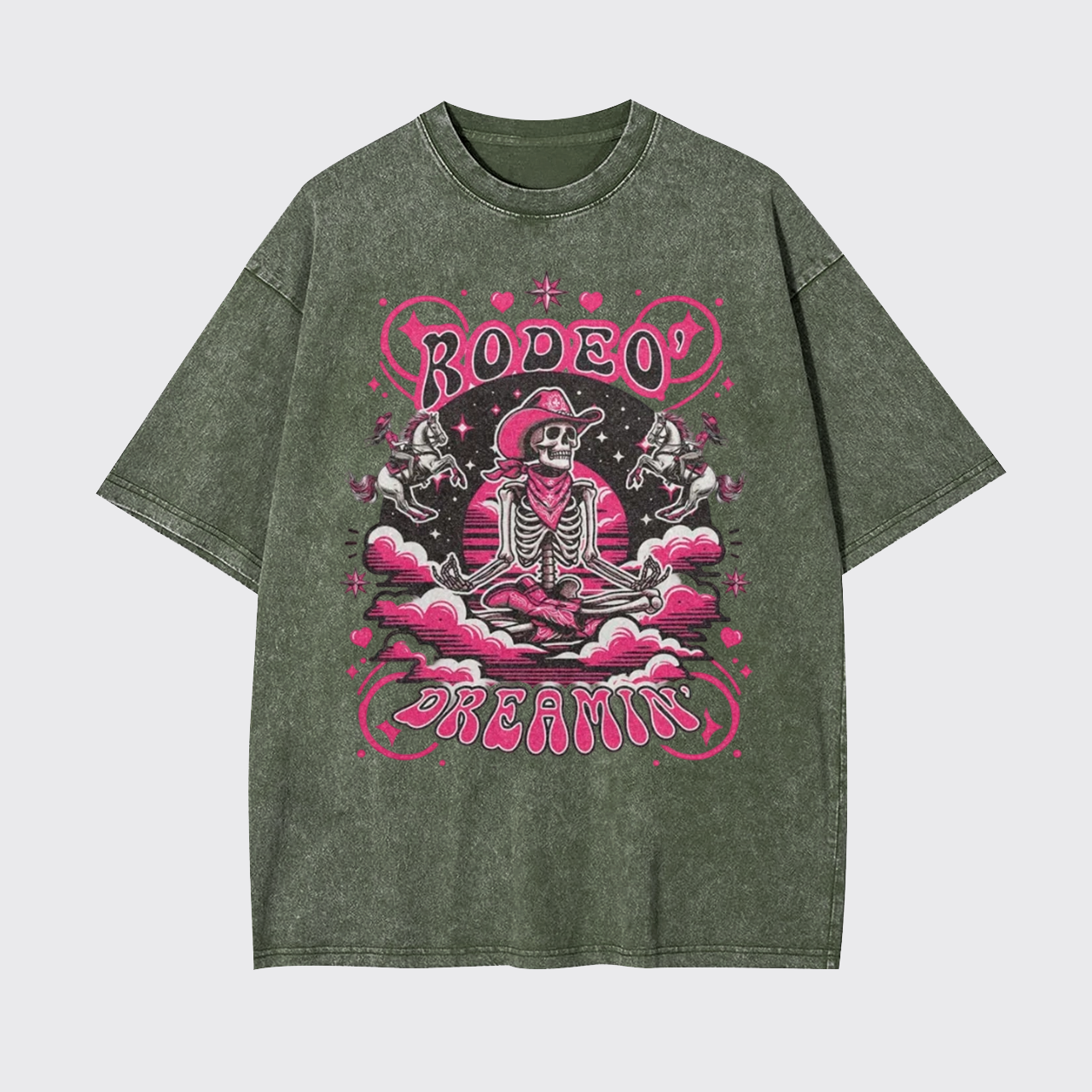 Rodeo Vintage Cowgirl Garment-dye Tees