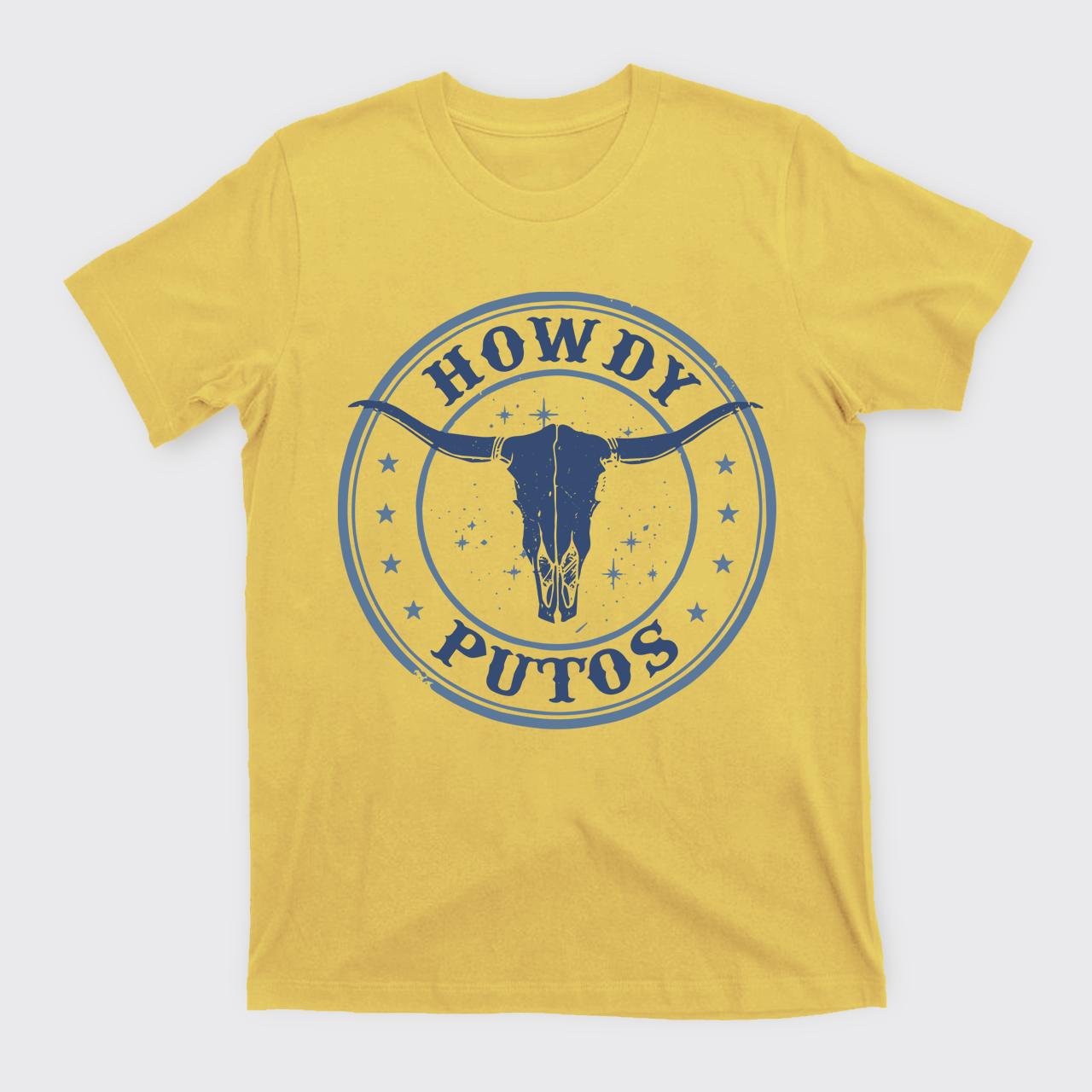 Howdy Putos Bull Skull T-Shirts