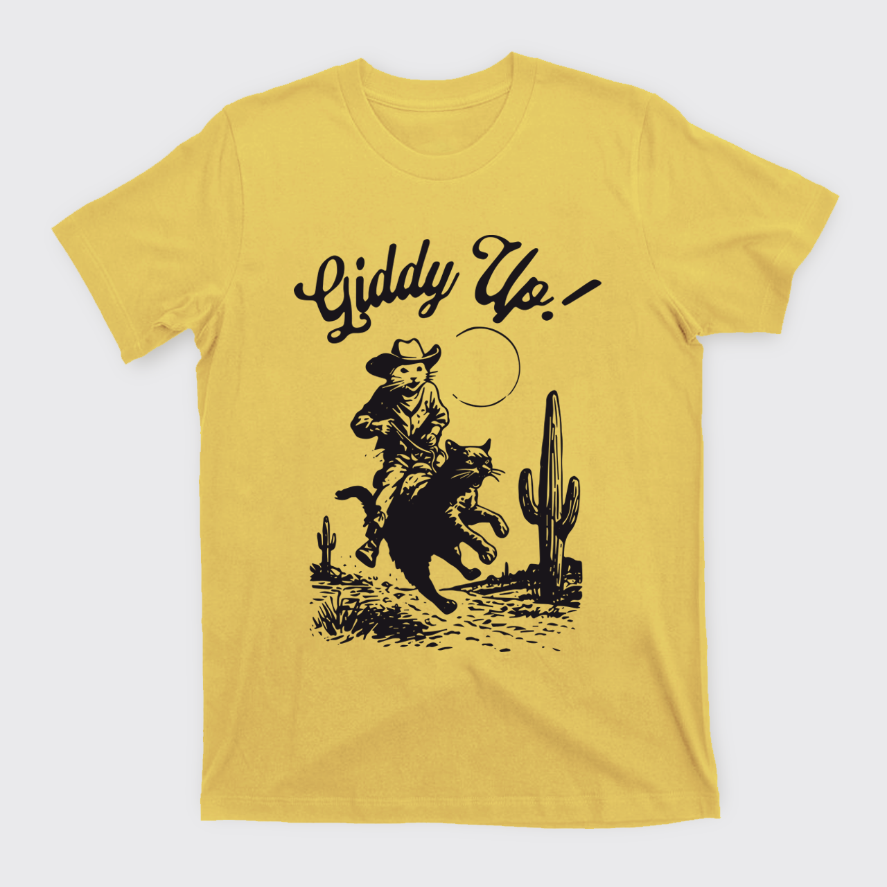 Giddy Up Funny Cowboy Mouse T-Shirts