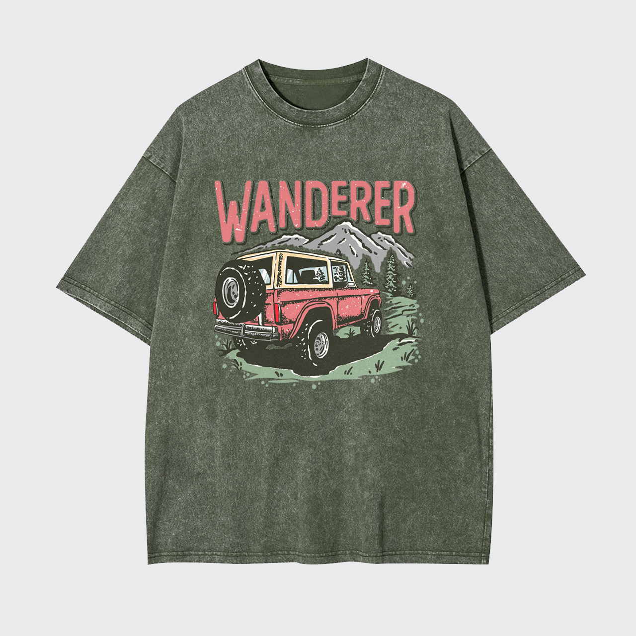 Adventure VIntage Camping Garment-dye Tees
