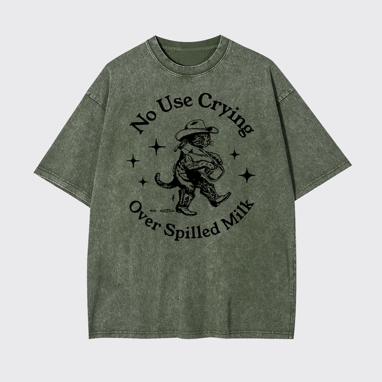 No Crying Over Spilled Milk Garment-dye Tees