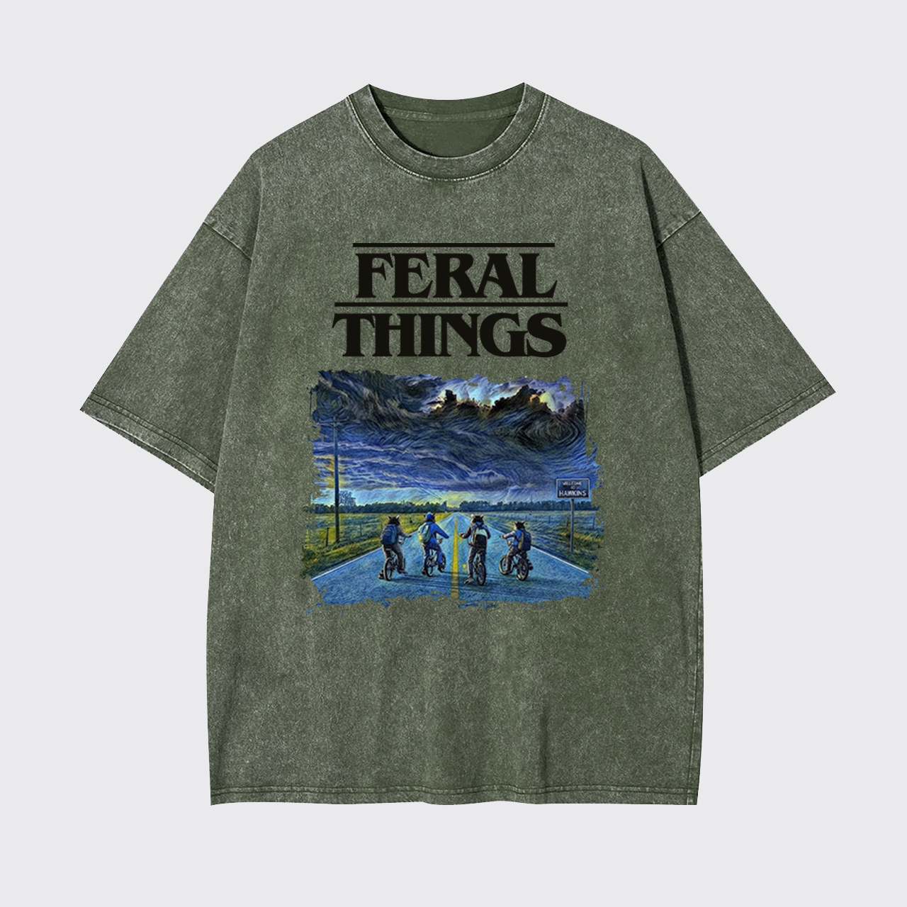 Feral Things Garment-dye Tees