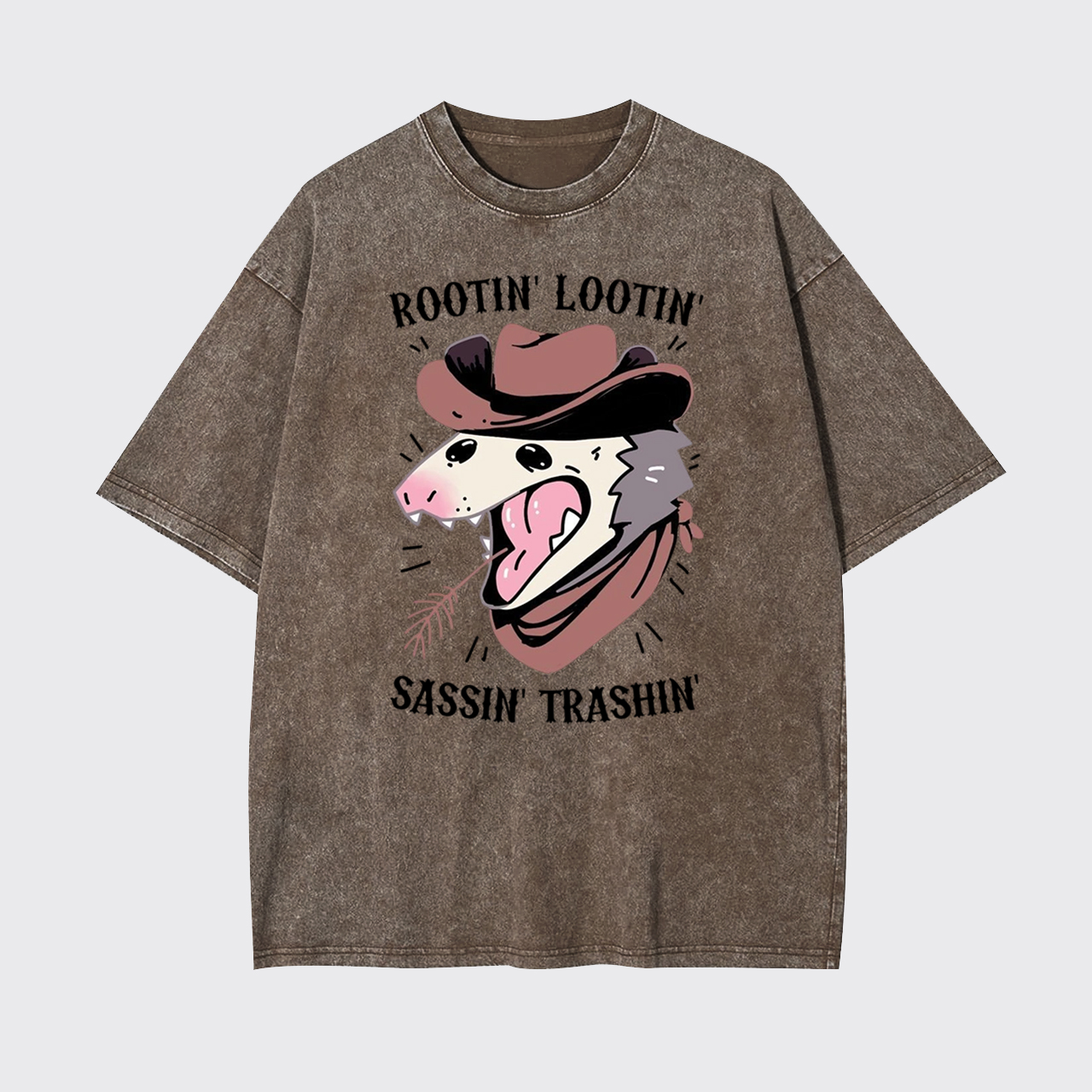 Rootin' Lootin Sassin' Trashin Garment-dye Tees